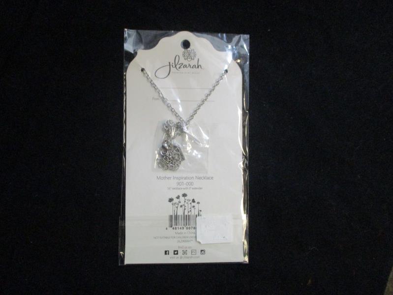 Jilzarah Mother Inspiration Charm Necklace 901-000 Mothers Love Green NIP