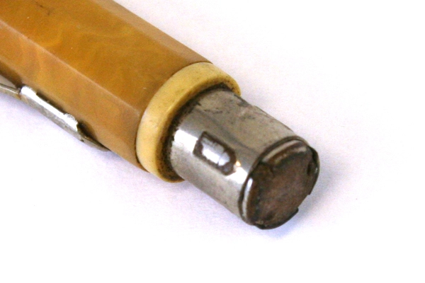 Vintage Redipoint Mechanical Pencil Portland Oregon OK Parcel Delivery Marbled