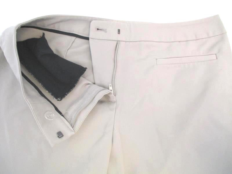 Chicos Women's Ankle Dress Pants Skinny Tapered Leg Beige Tan Size 0