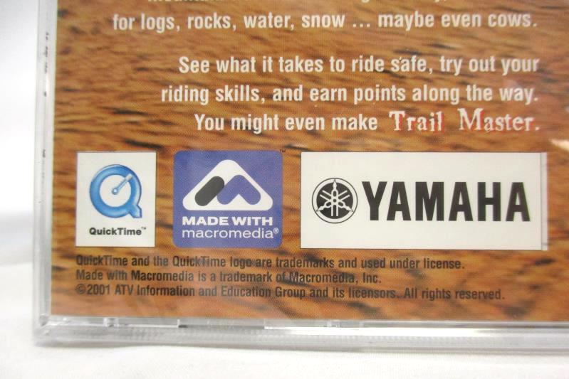 ATV Rally Yamaha PC Game Windows or Mac 2001 ATV Info Group Trail Master