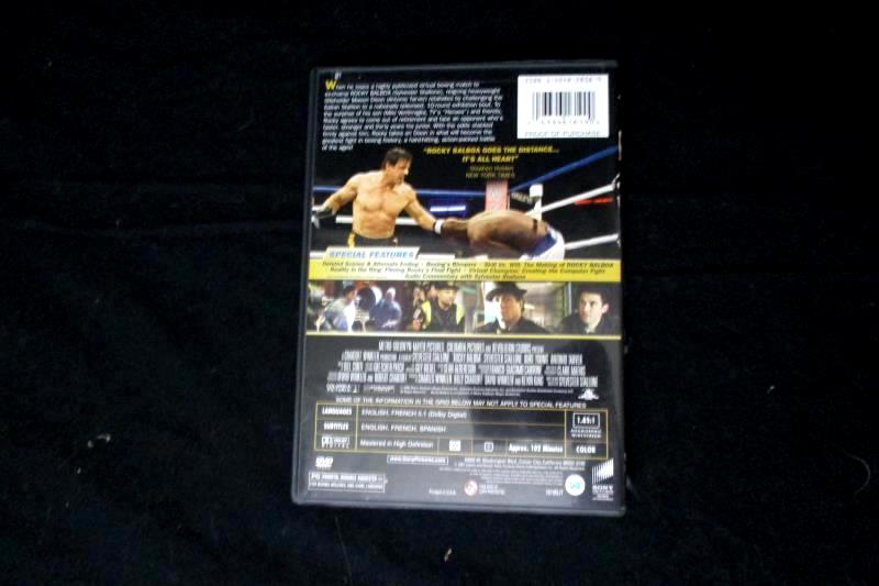 Rocky Balboa Sylvester Stallone DVD 2007 Movie Sports Sony Pictures Boxing