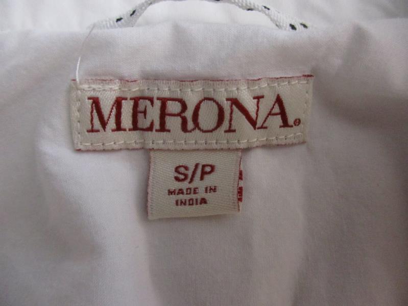 Lot of 2 Women's Tops Croft & Borrow Merona Button Down Collared Plaid Size S