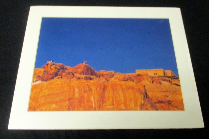 Lot of 2 Desert Landscape Photographic Prints B Jones Clear Light Gallery Framed