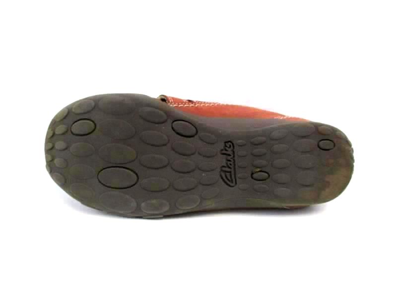 Clarks Leather Slip On Shoes Cushioned Strappy Comfort Walking Women's Size 8M