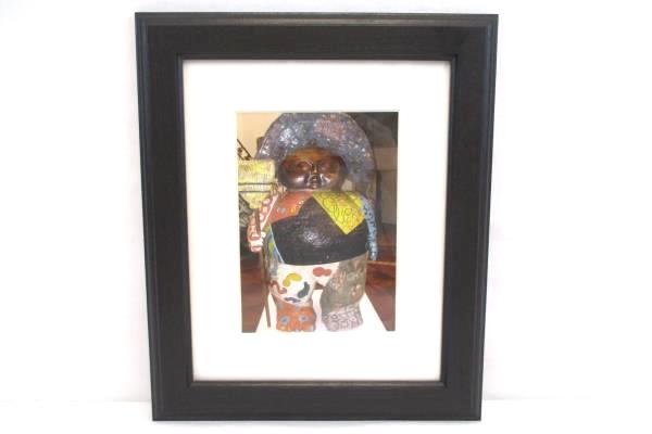Lot of 4 Photography Art Portraits Latin America Statue Cat Masks Tribal