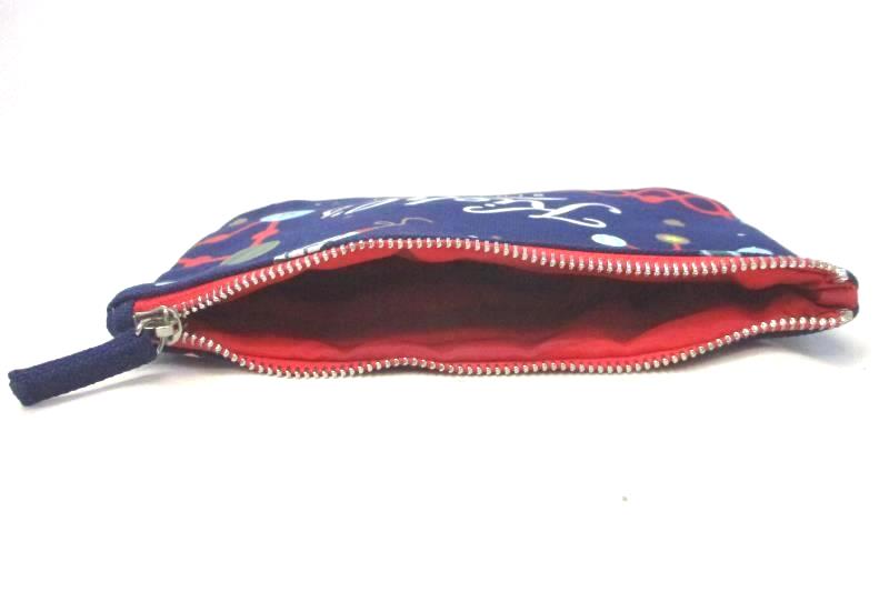 Kiehls Canvas Cosmetic Bags Travel Pouch Limited Edition Janine Rewell