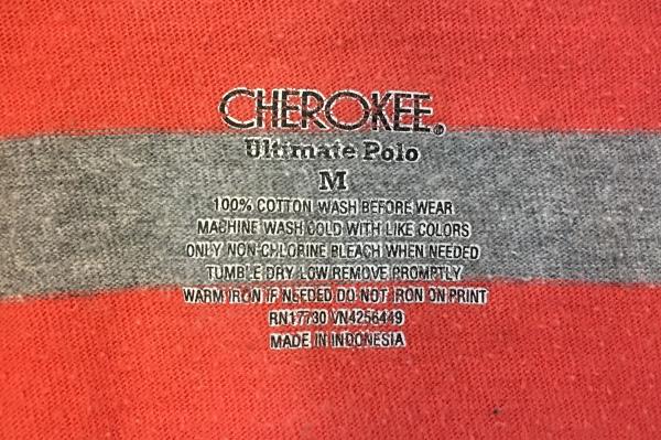 Cherokee M Pink & Gray Women's Polo Shirt