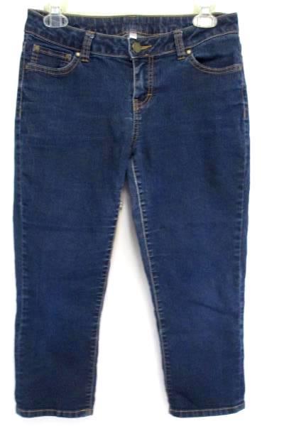 Lot of 2 Jennifer Lopez Jean Capri M No Boundaries Burgundy Long Hippie Skirt M