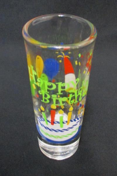 21st Birthday Lot Wine Glass Shot Glass Candy Lei 4 Beaded Necklaces