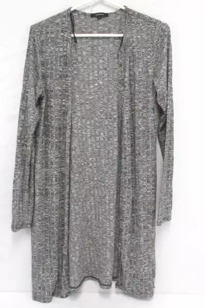 Women's Outfit H&M High Waist Faux Leather Mini Skirt Ambiance Cardigan S