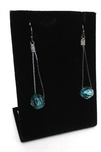 Lot of 3 Matching Jewelry Pieces Blue Teal Tone 3 Sets Earrings Bracelet