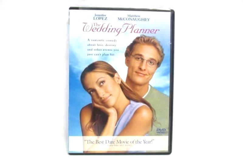 The Wedding Planner DVD Jennifer Lopez Matthew Mcconaughey Romantic Comedy 2001