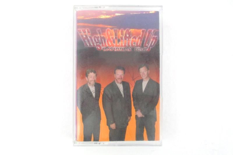 Daybreak Trio High & Lifted Up Signed Cassette Tape 2001 I believe One Holy Lamb