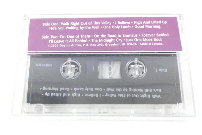 Daybreak Trio High & Lifted Up Signed Cassette Tape 2001 I believe One Holy Lamb