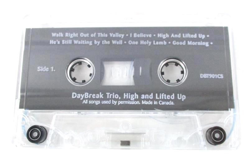 Daybreak Trio High & Lifted Up Signed Cassette Tape 2001 I believe One Holy Lamb