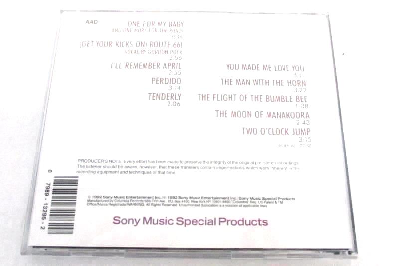 Harry James The Beat of the Big Bands CD 1992 Sony Music A 13296 Special Product