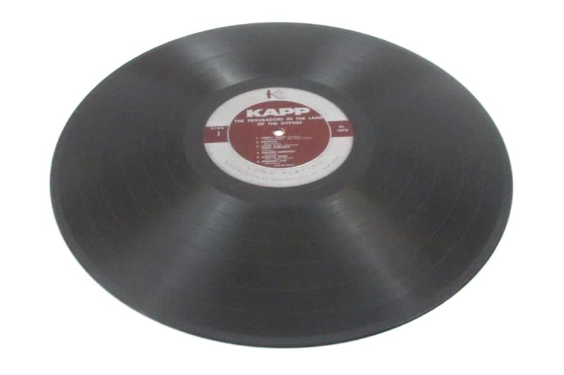 1957 The Troubadors In The Land Of The Gypsies Vinyl LP KL 1070