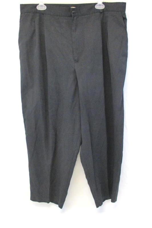 Vintage Maggie Barnes Women's Black Pants Size 22P Belt Loops Pockets