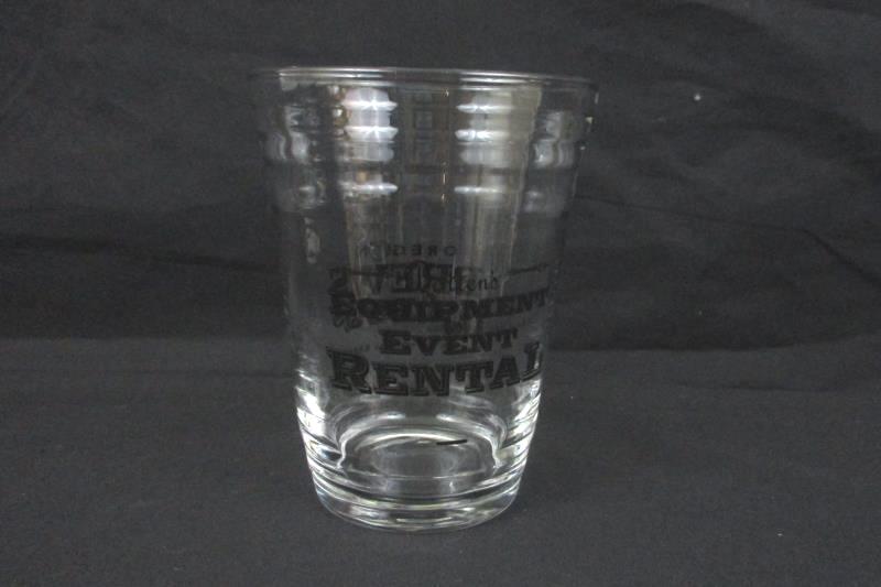 Lot Of 3 Oregon Brews And BBQ's Glasses 4.75"