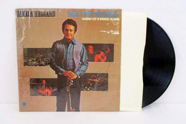 MERLE HAGGARD Okie From Muskogee Live in Oklahoma Vinyl LP Capitol Record ST-384
