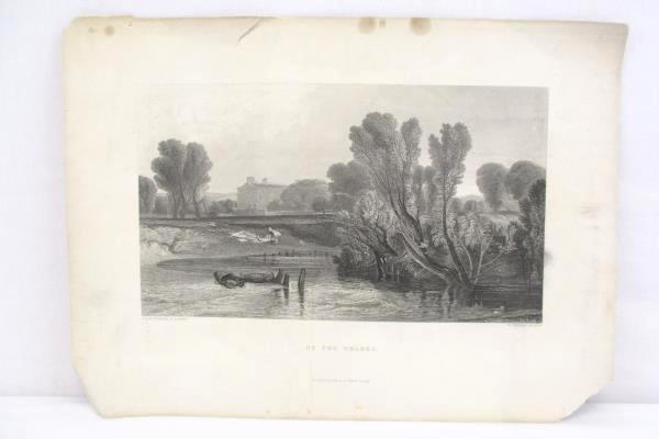 Lot of 4 D. Appleton Of New York Ashburnham Thames Heathfield Brignell Prints