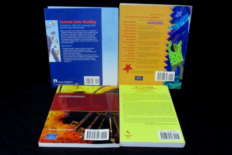 Lot 4 Education Books Be A Teacher Creating Inclusive Classrooms Content Reading