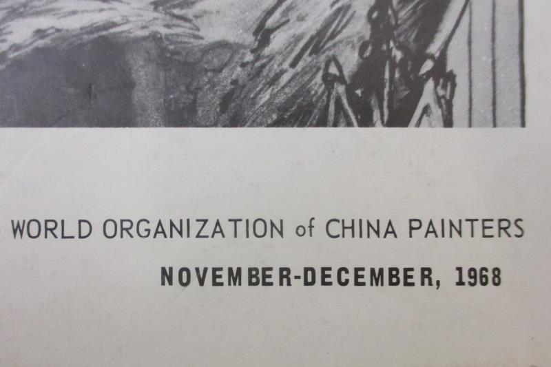 The China Painter Magazine November December 1968 WOCP Vintage Issue