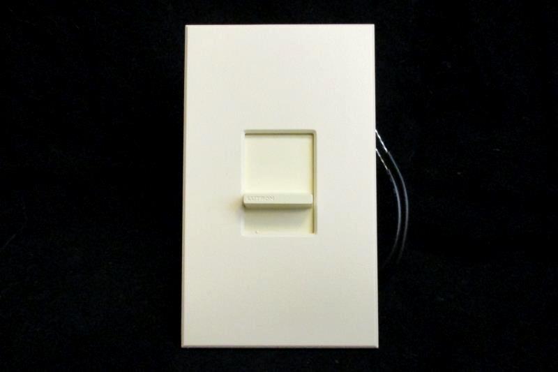 Lutron Nova Speed Control NTFSQ-BE Beige Slider Switch Opened Box