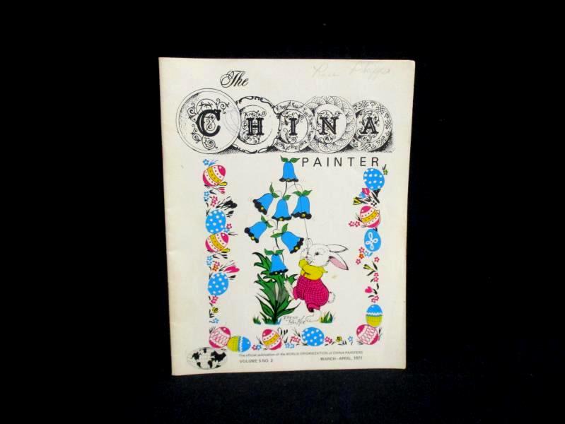 Lot of 2 The China Painter Magazines Jan Feb 1971 and March April 1971 WOCP