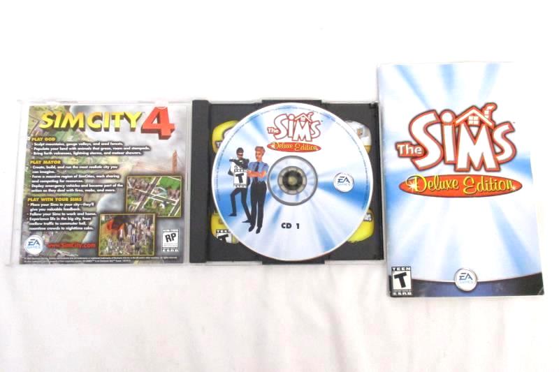 The Sims Deluxe Edition PC University Unleashed Superstar Makin Magic Expansion