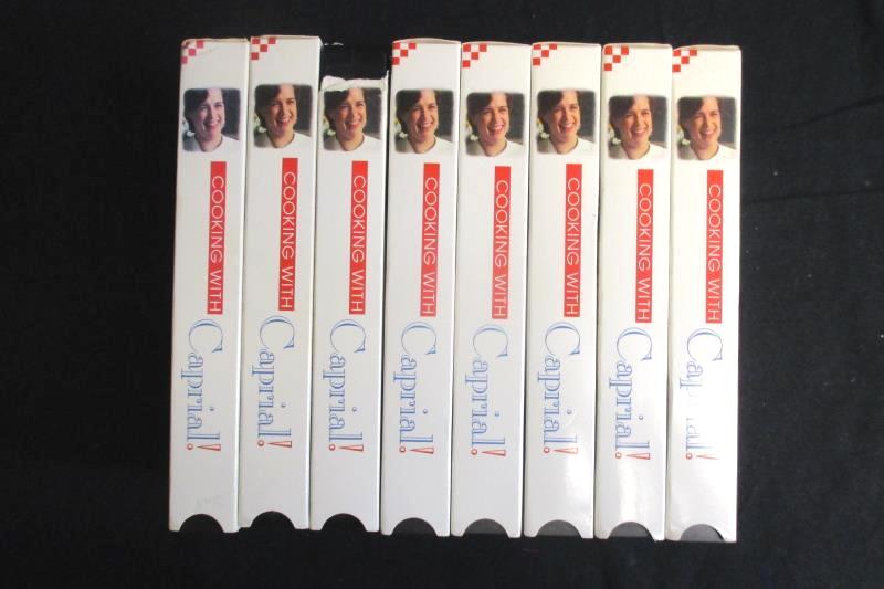 Cooking with Caprial Bistro Fare Cooking VHS Tapes Episodes 201 202 206 209-213