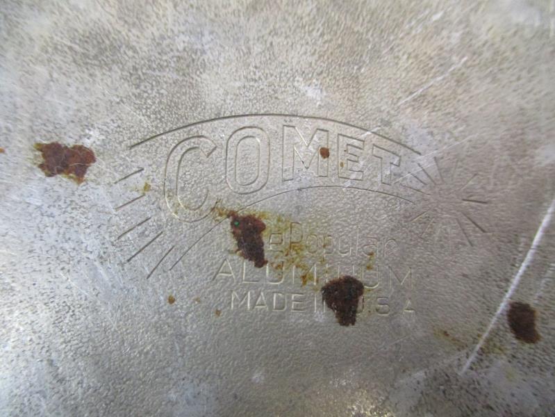 Vintage Comet The Popular Aluminum Stock Pot With Lid and Steam Rack