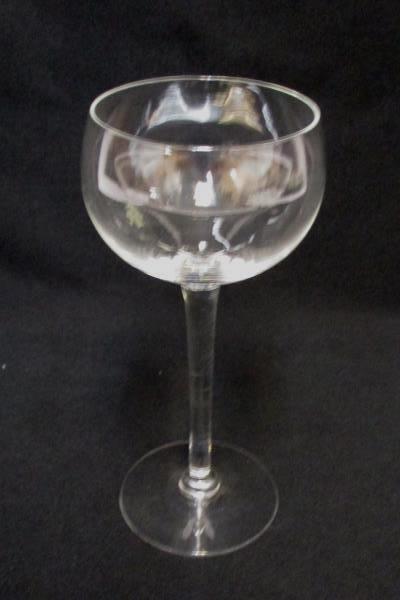 Lot of 8 Misc Replacement Clear Glass Stemware Dining Glasses Goblet Wine & More