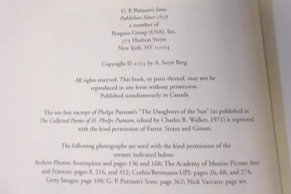 Kate Remembered A Scott Berg 2003 Putnam Hardcover DJ Katharine Hepburn