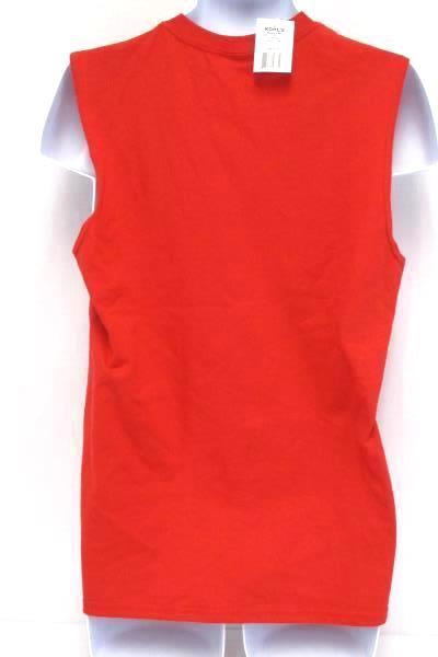 NEW Gildan Kohl's Red White Blue Sleeveless Patriotic Shirt USA 4th of July M