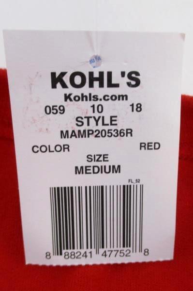 NEW Gildan Kohl's Red White Blue Sleeveless Patriotic Shirt USA 4th of July M