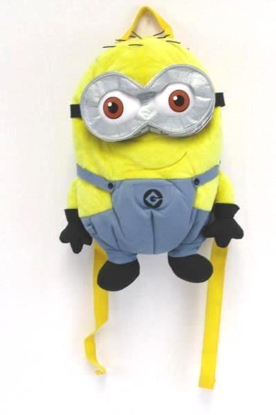 Jerry Backpack Despicable Me Minions Adjustable Straps Plush Zipper Compartment