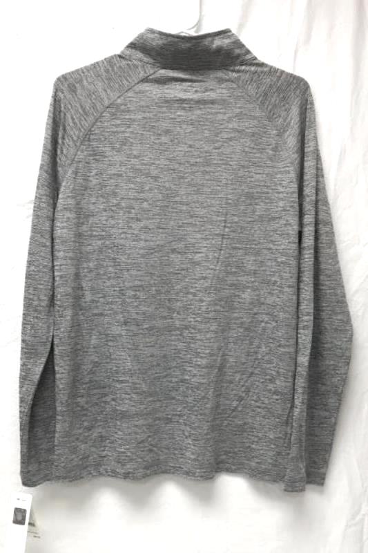 NFL Team Apparel Gray San Francisco 1/4 Zip Men's Sweater Size M Lightweight NWT