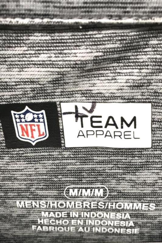 NFL Team Apparel Gray San Francisco 1/4 Zip Men's Sweater Size M Lightweight NWT