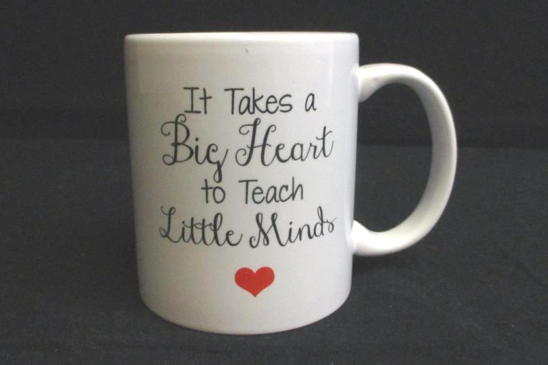 Lot of 3 Teacher Gifts Coffee Mug Cup Large Pin Clip Board Note Book
