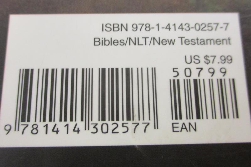 New Believers Bible New Testament NLT New Living Translation Paperback 2006
