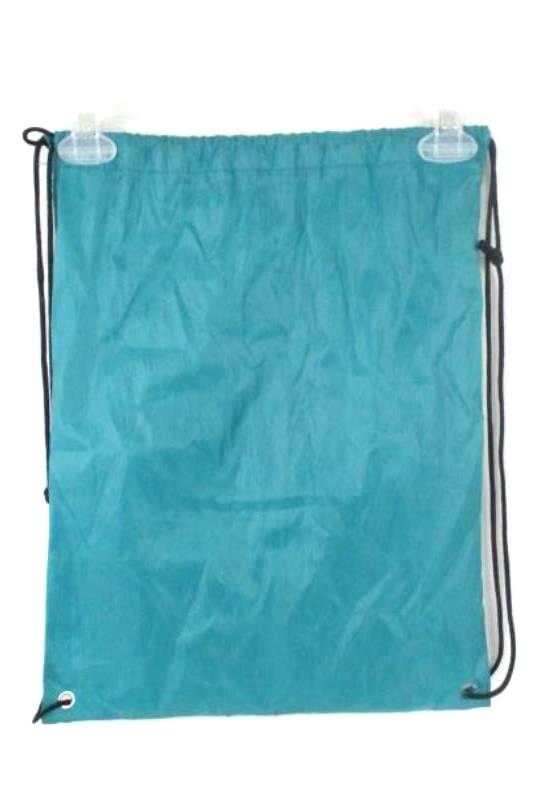 Franz Bakery Graphic Drawstring Backpack Get Portland Baked Teal Black
