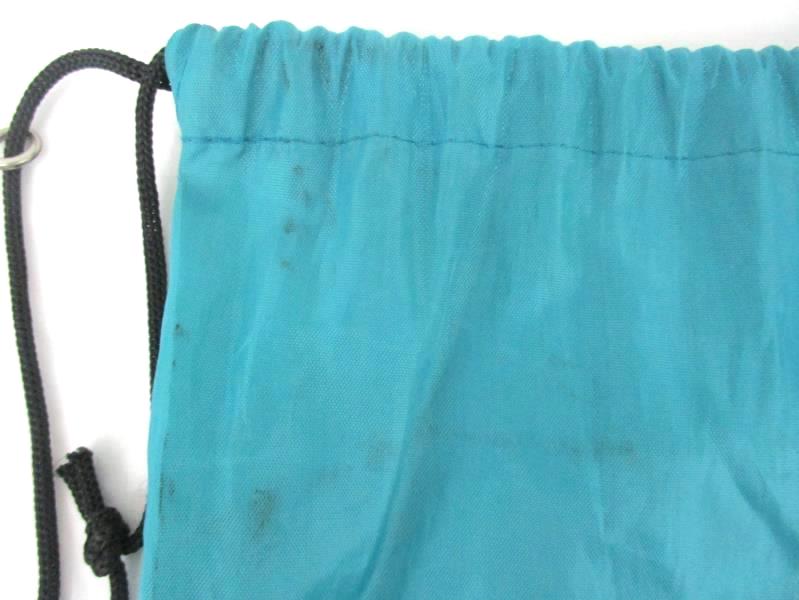 Franz Bakery Graphic Drawstring Backpack Get Portland Baked Teal Black