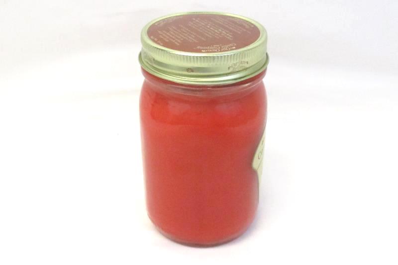 Our Own Candle Company Mason Jar Candle Citrus & Chili Pepper 100Hr Burn Time