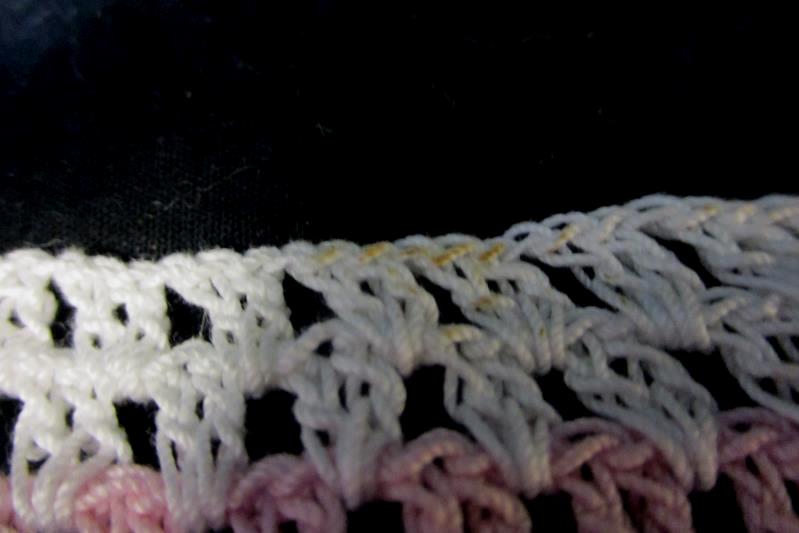 Multi Colored Hexagon Doily Crochet Tight Knit Decor Purple Pink Green Blue