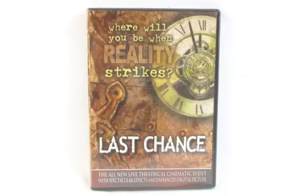 Reality Ministries Presents Last Chance DVD When Reality Strikes Factory Sealed