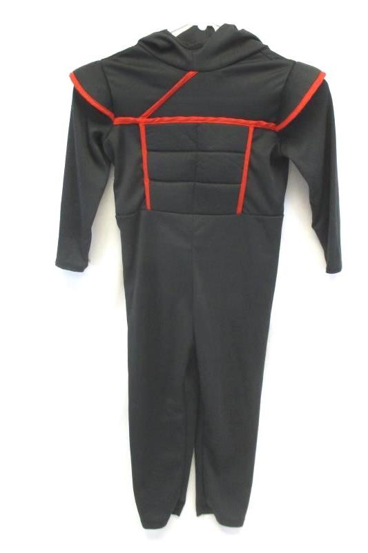 California Costume Children's Unisex Ninja Costume Size Toddler Large Black