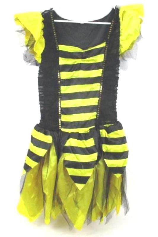 Bumblebee Women's Halloween Costume 4 Piece Set Dress Pants Wings Antenna