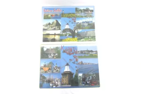 Lot of 3 Laminated Placemats Schones Erfurt Kappeln Schone Schler Germany