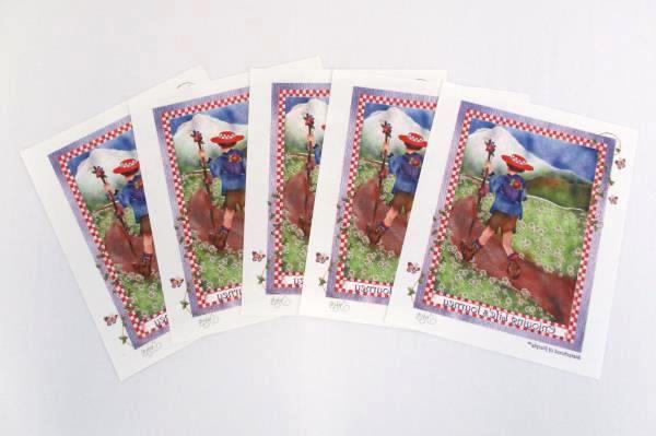 Club Lot of 5 Red Hat Sisterhood of Purple Life's Journey Iron-On Transfer Jody